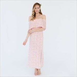 Plum Pretty Sugar Faithful dress in Vorce print